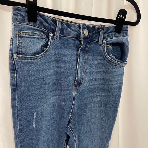 Medium Wash High Waisted Denim - Picture 2 of 5